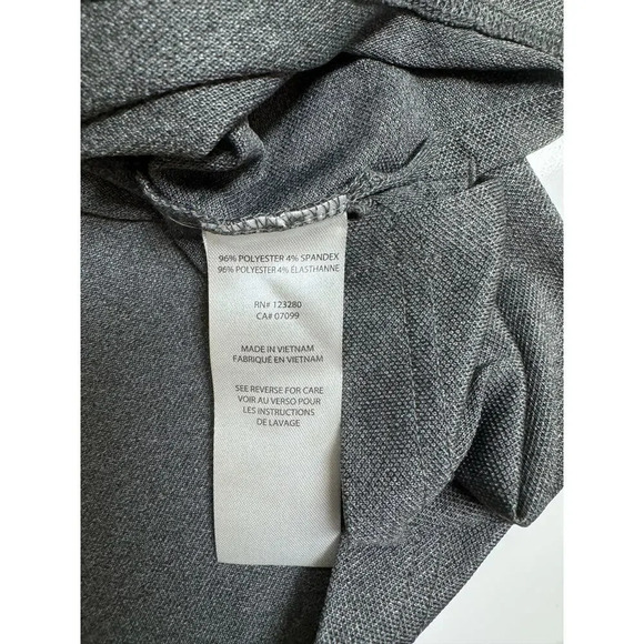 Travis Mathew Black Gray & Red Golf Polo Size XL Lightweight - Picture 6 of 6